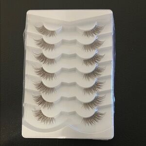 7 pack brown lashes